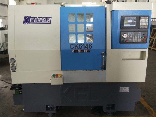 CKX6146C (46標(biāo)準(zhǔn)排刀機）∠45斜床身高配置數(shù)控車床(大行程X=850mm) —高配置 