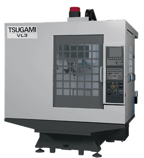 精密加工中心  VL3（品牌：日本津上）   機床結(jié)構(gòu)主圖與結(jié)構(gòu)圖