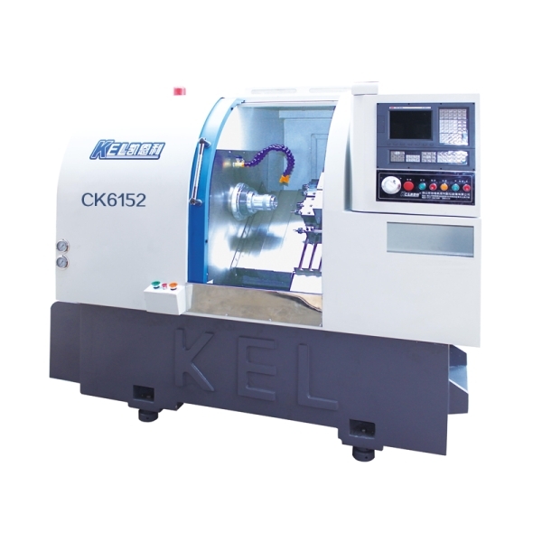 CKX6152C—C∠45斜床身 (排刀型帶端銑側銑動力頭）車銑復合數(shù)控車床—高配置
