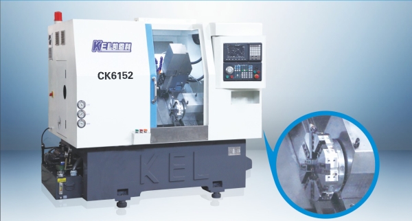 CKX6152D-Y ∠30斜床身車銑復合機(52刀塔+帶Y軸+4側動力頭+4端動力頭) —高配置?NO2